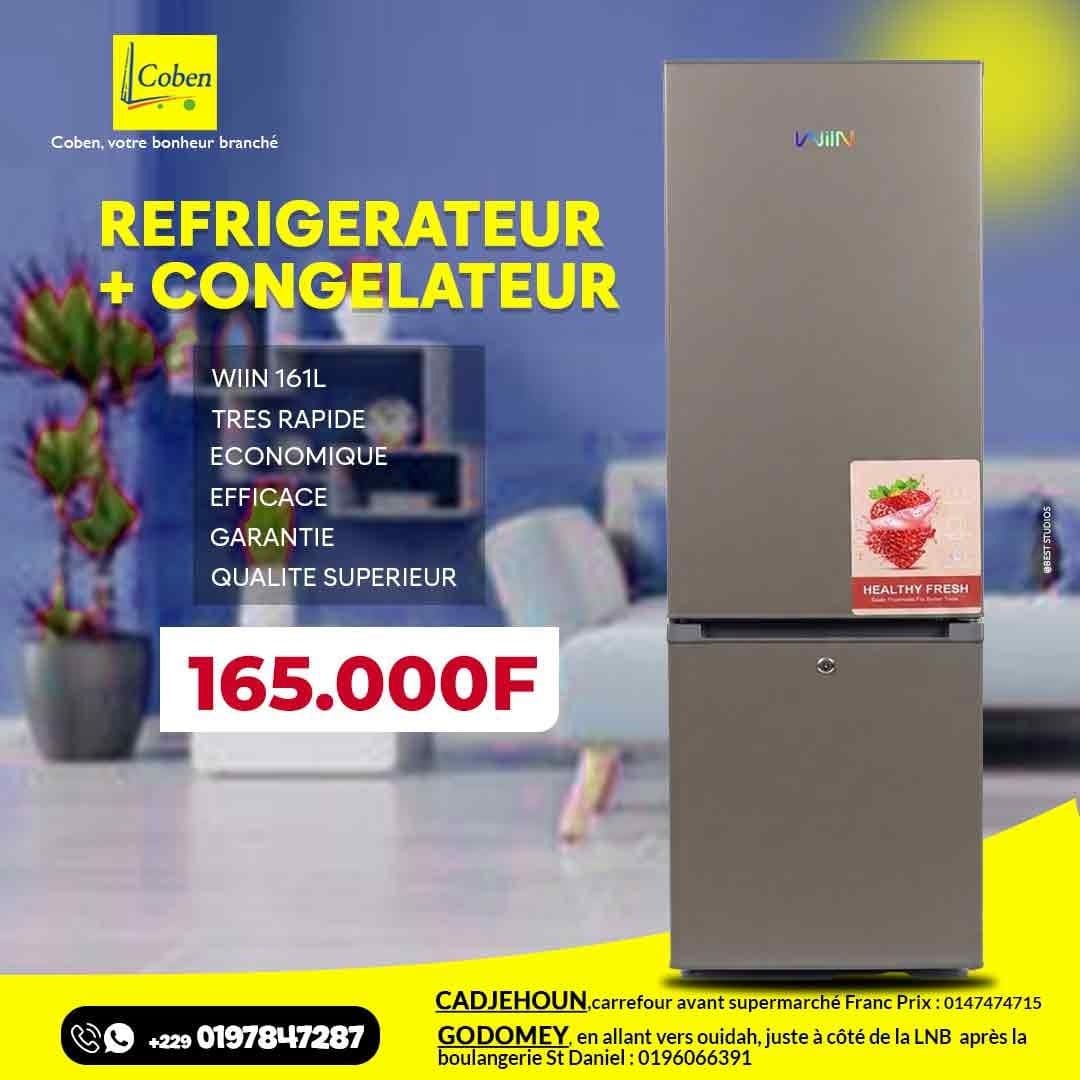Réfrigérateur Wiin 161L